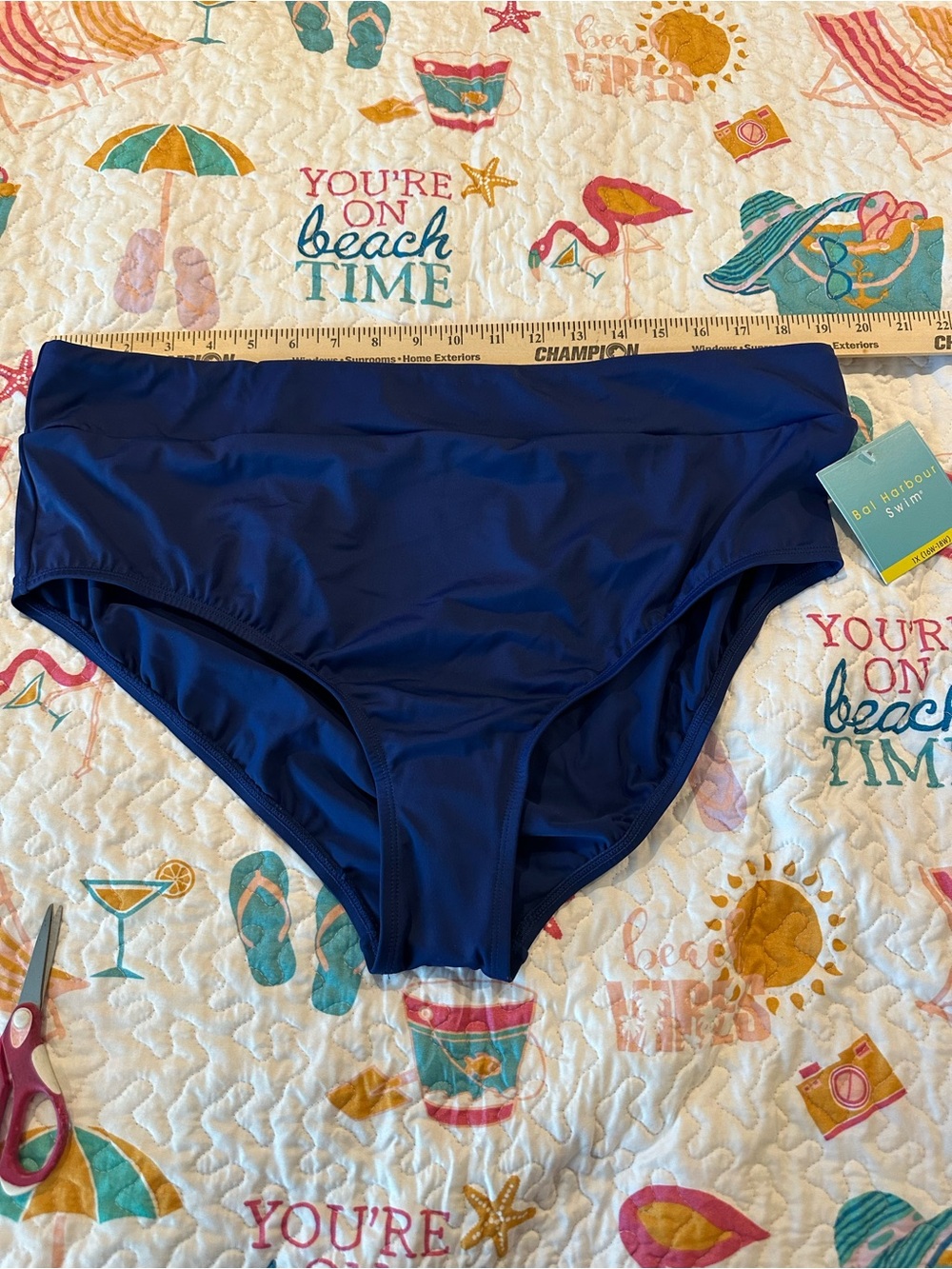 Bal Harbor plus size swim bottoms
